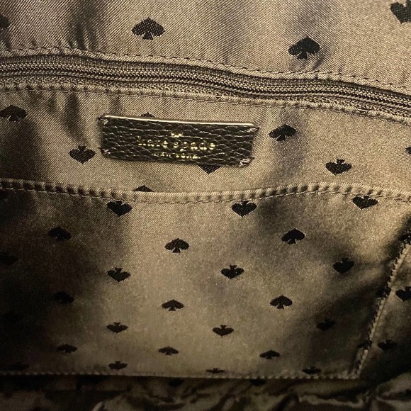 Kate Spade purse and wallet leila large flap backpack black - Picture 9 of 12